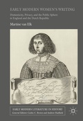 Cover: Early Modern Women's Writing - Palgrave Macmillan