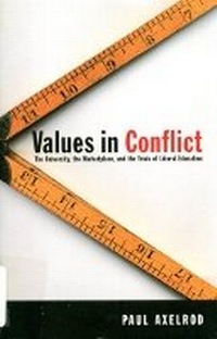 Enlarge image Cover: Values in Conflict - McGill-Queen's University Press