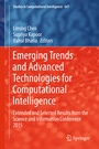 Cover: Emerging Trends and Advanced Technologies for Computational Intelligence - Springer