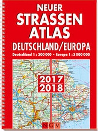 Abbildung von: Neuer Straßenatlas Deutschland/Europa 2017/2018 - Naumann & Göbel