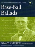 Cover: Base-Ball Ballads - McFarland & Co Inc