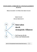 Cover: Innovation durch strategische Allianzen - Institut f. angew. Innovationsforsch.