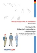 Cover: Deutsche Sprache im Handwerk - Curriculum und Didaktisch- methodische Hinweise - Admovi