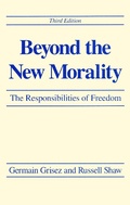 Cover: Beyond the New Morality - University of Notre Dame Press