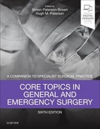 Enlarge image Cover: Core Topics in General & Emergency Surgery - Elsevier