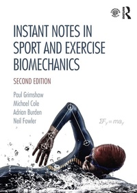 Abbildung von: Instant Notes in Sport and Exercise Biomechanics - CRC Press