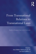 Cover: From Transnational Relations to Transnational Laws - Routledge
