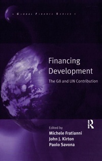 Enlarge image Cover: Financing Development - Routledge