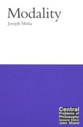 Cover: Modality - McGill-Queen's University Press