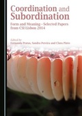 Cover: Coordination and Subordination - Cambridge Scholars Publishing