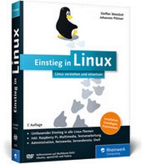 Enlarge image Cover: Einstieg in Linux - Rheinwerk