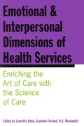 Cover: Emotional and Interpersonal Dimensions of Health Services - McGill-Queen's University Press