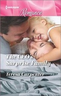 Cover: The Ceo's Surprise Family - Harlequin Romance Larger Print