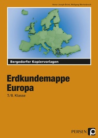 Abbildung von: Erdkundemappe Europa - Persen Verlag in der AAP Lehrerwelt GmbH