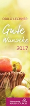 Cover: Lesezeichenkalender - Gute W&uuml;nsche 2017 - Klosterverlag Maria Laach