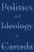 Cover: Politics and Ideology in Canada - McGill-Queen's University Press
