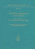 Cover: &Uuml;berlieferungsgeschichte transdisziplin&auml;r - Reichert Verlag