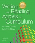 Cover: Writing and Reading Across the Curriculum, MLA Update Edition - Pearson Education (US)