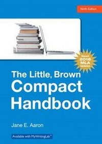 Enlarge image Cover: Little, Brown, Compact Handbook, The, MLA Update Edition - Pearson Education (US)
