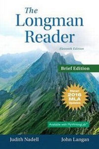Enlarge image Cover: Longman Reader, The, Brief Edition, MLA Update Edition - Pearson Education (US)