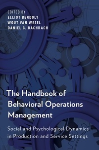 Enlarge image Cover: The Handbook of Behavioral Operations Management - OUP eBook
