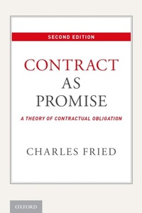 Enlarge image Cover: Contract as Promise - OUP eBook