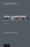 Cover: The New Hampshire State Constitution - OUP eBook
