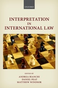 Cover: Interpretation in International Law - OUP eBook