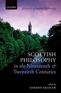 Cover: Scottish Philosophy in the Nineteenth and Twentieth Centuries - OUP eBook