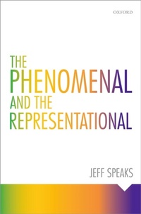 Abbildung von: The Phenomenal and the Representational - OUP eBook