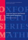 Cover: Function Spaces and Partial Differential Equations - OUP eBook