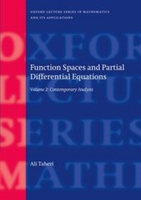 Enlarge image Cover: Function Spaces and Partial Differential Equations - OUP eBook