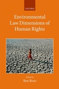 Abbildung von: Environmental Law Dimensions of Human Rights - OUP eBook