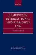Cover: Remedies in International Human Rights Law - OUP eBook
