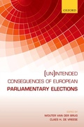 Cover: (Un)intended Consequences of EU Parliamentary Elections - OUP eBook