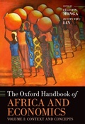 Cover: The Oxford Handbook of Africa and Economics - OUP eBook