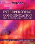 Cover: Interpersonal Communication and Human Relationships - Pearson