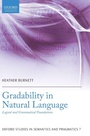 Cover: Gradability in Natural Language - Oxford University Press
