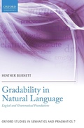 Cover: Gradability in Natural Language - Oxford University Press
