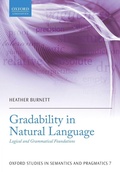 Cover: Gradability in Natural Language - Oxford University Press