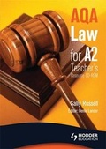 Cover: AQA Law for A2: Teacher's Resource - Hodder Education