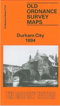 Abbildung von: Durham City 1894 - Alan Godfrey Maps