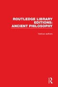Cover: Routledge Library Editions: Ancient Philosophy - Routledge