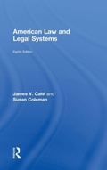 Cover: American Law and Legal Systems - Routledge