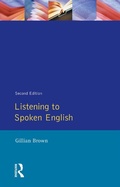 Cover: Listening to Spoken English - Routledge