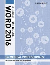 Abbildung von: Illustrated Microsoft (R) Office 365 & Word 2016 for Medical Professionals, Loose-leaf Version - CENGAGE Learning Custom Publishing