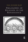 Cover: Philosophy of Religion in the Renaissance - Routledge