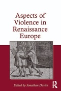 Cover: Aspects of Violence in Renaissance Europe - Routledge