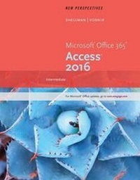 Abbildung von: New Perspectives Microsoft (R) Office 365 & Access 2016 : Intermediate, Loose-leaf Version - CENGAGE Learning Custom Publishing