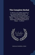Cover: The Complete Herbal - Sagwan Press